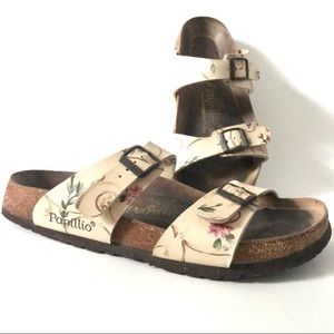 Birkenstocks Papillio Floral Sandals Narrow 9